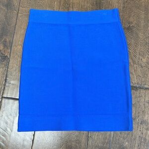 BCBGMaxAzria Vibrant Blue Pencil Skirt